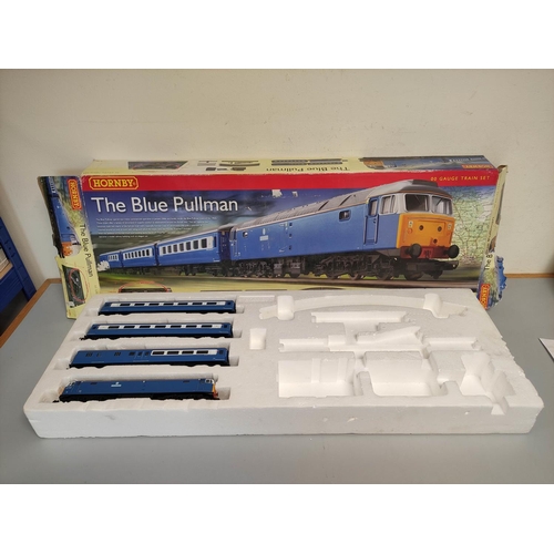 238 - Hornby Railways. A partial DCC READY 00 gauge electric train set 'The Blue Pullman'' R1093. Diesel l... 