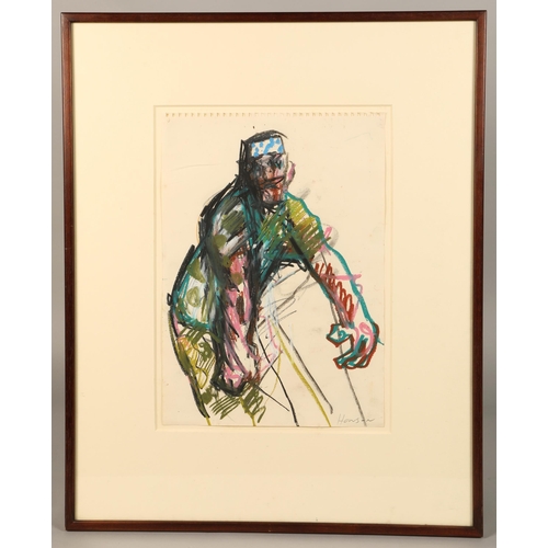 359 - Peter Howson OBE (Scottish born) ARRFramed oil pastel, 