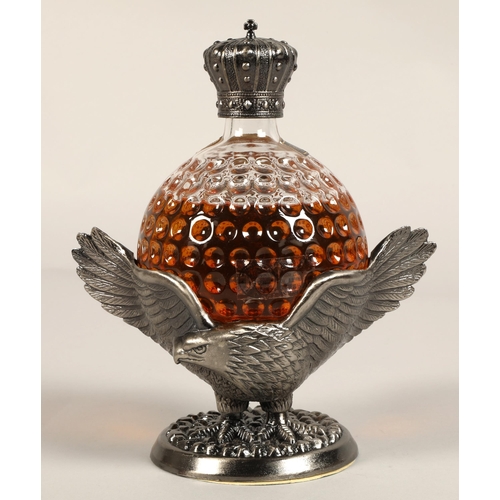 290 - Old St Andrews blended scotch whisky, Clubhouse, in golf ball shaped bottle, with eagle stand, 70 cl... 