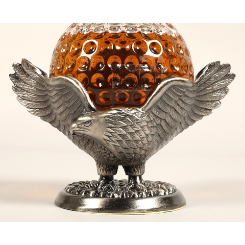 290 - Old St Andrews blended scotch whisky, Clubhouse, in golf ball shaped bottle, with eagle stand, 70 cl... 