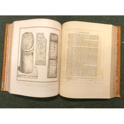 129 - LYSONS D. & S.  Magna Britannia - Volume the Fourth Containing Cumberland. Many fldg. & othe... 