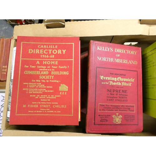 131 - Guides & Directories.  9 various vols., mainly Carlisle & Cumberland, incl. facsim... 