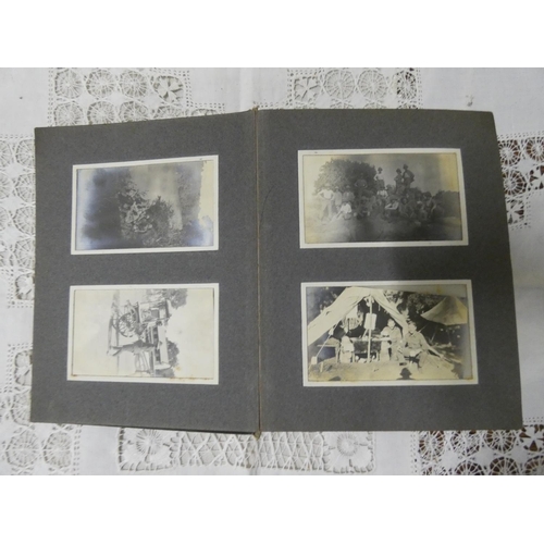 43 - Photograph Album.  1920's neatly presented album of approx. 96 snapshot photographs, 2.5