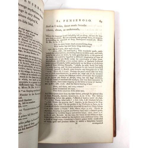 50 - MILTON JOHN.  Poems Upon Several Occasions, English Italian & Latin, With Translations... 