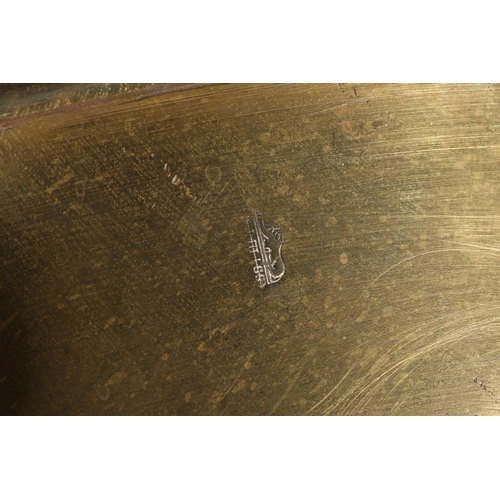 70 - Early 20th century brass jam pan.