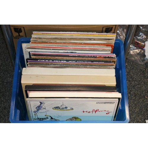 371 - Box containing records to include boxsets, musicals, etc.