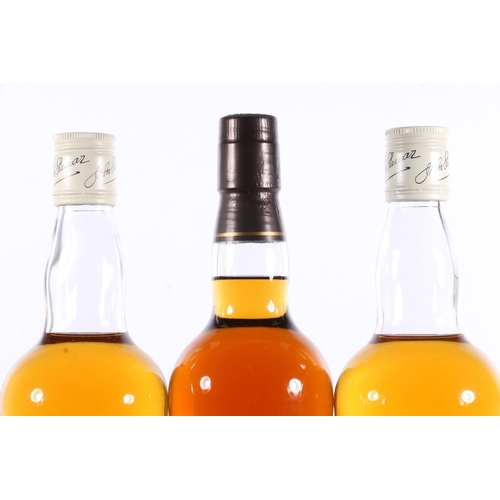 1119 - Two bottles of DEWAR'S WHITE LABEL blended Scotch whisky 75cl 43.5% abv. boxed and a bottle of ABERL... 