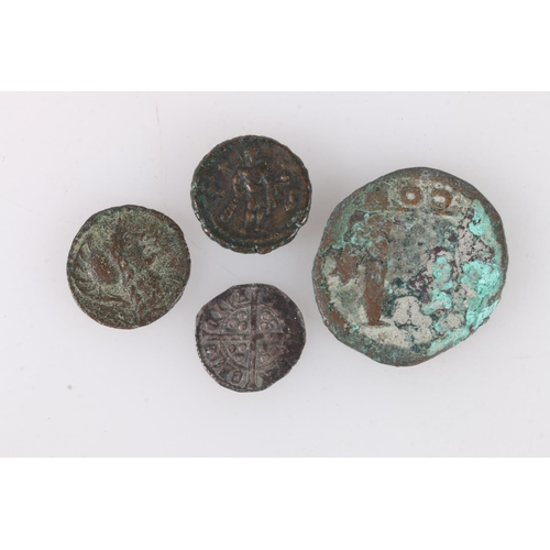 1313 - ENGLAND King Edward III (1327-1377) hammered long cross penny, mint legend illegible, possibly Durha... 