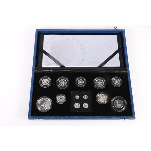 1316 - The Royal Mint UNITED KINGDOM Elizabeth II Queen's 80th Birthday Collection - A Celebration in Silve... 