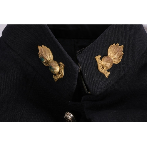 1519 - British Army uniform, a mess dress jacket with William Anderson & Sons Ltd 'Capt R N Gourlay G99... 