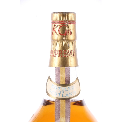 1138 - KING GEORGE IV Supreme Old Scotch whisky, bottled for The Distillers Agency Limited of South Queensf... 