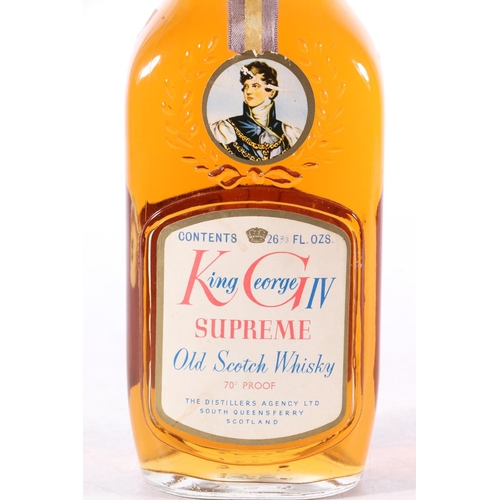 1138 - KING GEORGE IV Supreme Old Scotch whisky, bottled for The Distillers Agency Limited of South Queensf... 