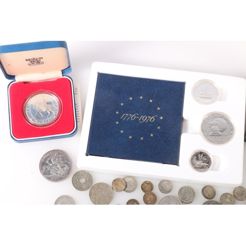 1336 - UNITED KINGDOM Queen Elizabeth II (1952-2022) silver proof crown 1977 silver jubilee boxed, Queen Vi... 