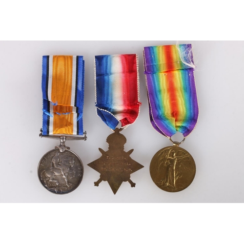 1452 - Medals of 452 Trimmer Cook W M Mitchell of the Royal Naval Reserve comprising WWI war medal and vict... 