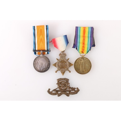 1486 - Medals of S/5706 Stoker T Halley of the Royal Naval Reserve comprising WWI war medal, victory medal ... 