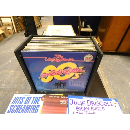 214 - Box of various records.