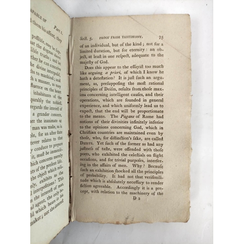 58 - <strong>CAMPBELL GEORGE.  </strong>A Dissertation on Miracles Containing an Examination of...