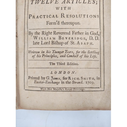 58 - CAMPBELL GEORGE.  A Dissertation on Miracles Containing an Examination of the Principles A... 