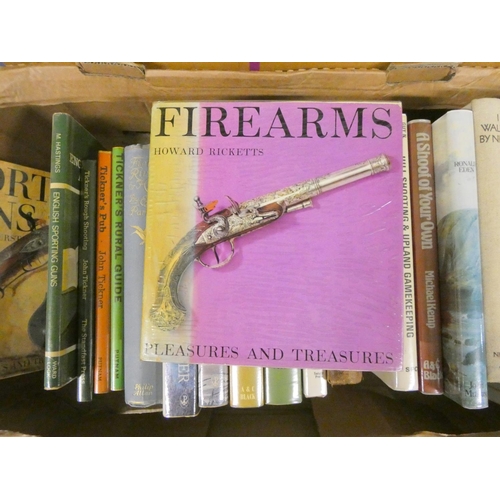 77 - Shooting, Firearms & Field Sports.  A carton of various vols.