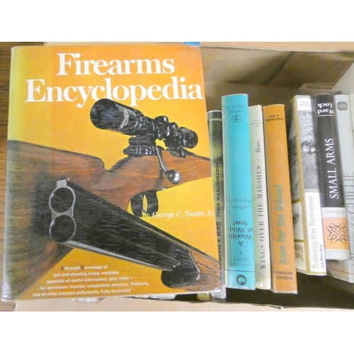 80 - Shooting, Firearms & Field Sports.  A carton of various vols.