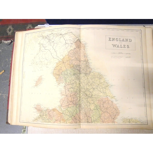 89 - BLACK A. & C. (Pubs).  Black's General Atlas of the World. 56 double & single page... 