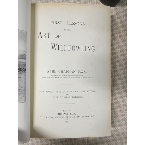 91 - PAYNE-GALLWEY SIR R.  Letters to Young Shooters. 3 vols. Illus. Orig. green cloth, worn. 1... 