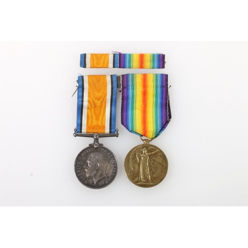 1488 - Medals of 19962 Private W Wilson of the Royal Scots comprising WWI war medal and victory medal [1996... 