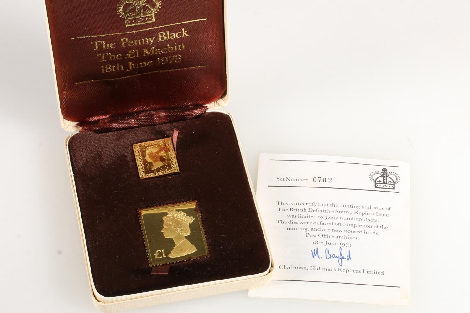 Hallmark Replicas Limited The British Definitive Stamp Replica