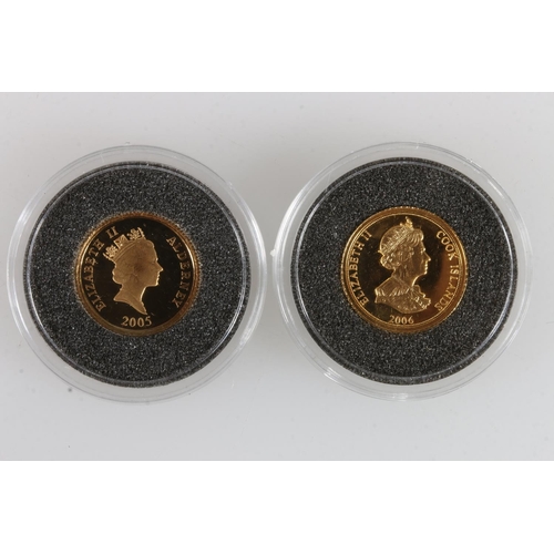 1435 - The World Finest Gold Miniatures Collection ALDERNEY fine gold one pound £1 2005 Vice-Admiral ... 