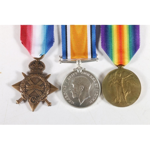 1462 - Medals of 2509 Lance Corporal James Smith of the 5th Battalion Gordon Highlanders who died 31st July... 