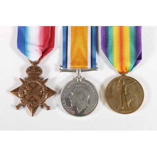 1466 - Medals of S/6482 and 292482 Private David Stott of the Gordon Highlanders comprising WWI war medal, ... 