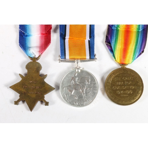 1469 - Medals of 14187 Private George Murray of the 7th/8th Battalion Kings Own Scottish Borderers KOSB who... 