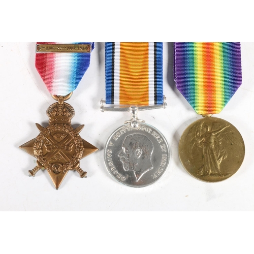 1472 - Medals of 8587 Private Alfred Murray of the 2nd Battalion Kings Own Scottish Borderers KOSB who died... 