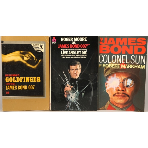 234 - Ten James Bond Pan paperback books.