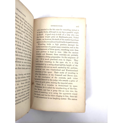 169 - ARMSTRONG WALTER.  Wrestliana or The History of the Cumberland & Westmoreland Wrestlin... 