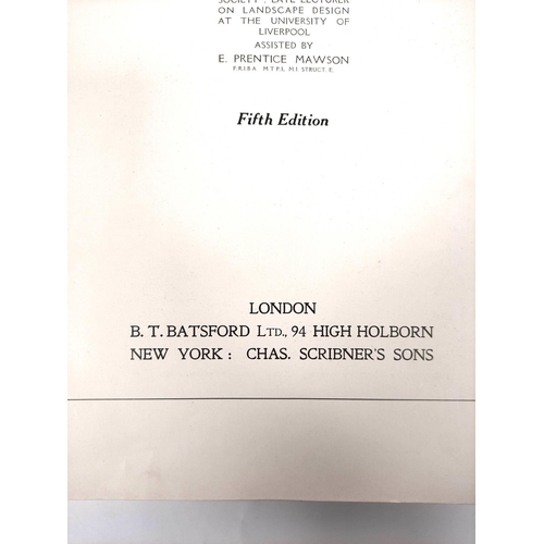 174 - MAWSON T. H. & E. P.  The Art & Craft of Garden Making. Col. frontis & many il... 