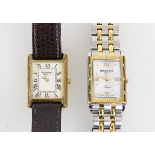 581 - Two Raymond Weil ladies wristwatches