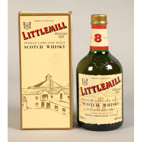 289 - Littlemill, single lowland malt Scotch whisky,  with carton ,70 cl, 40% vol