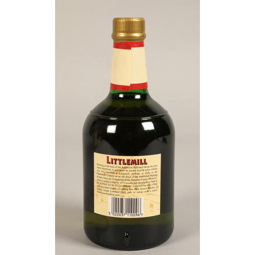 289 - Littlemill, single lowland malt Scotch whisky,  with carton ,70 cl, 40% vol