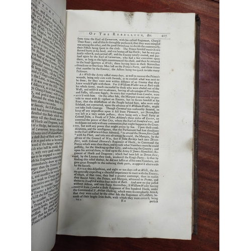 187 - CLARENDON EARL OF.  The History of the Rebellion & Civil Wars in England. 3 vols. Moun... 