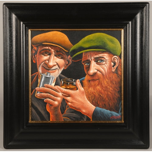 361 - Graham McKean (Scottish born 1962) ARR, framed oil on canvas, signed lower right 