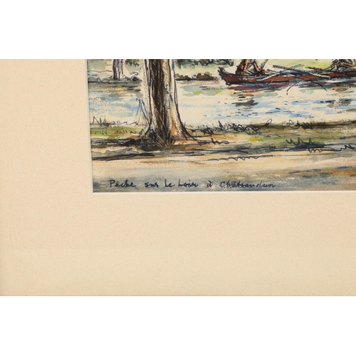 485 - George Cameron Foley (Scottish, Falkirk 1910- Duns 1992)Oak framed watercolour- signed and inscribed... 