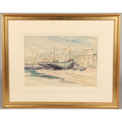 491 - George Cameron Foley (Scottish, Falkirk 1910- Duns 1992)Pair of gilt framed watercolours, both signe... 