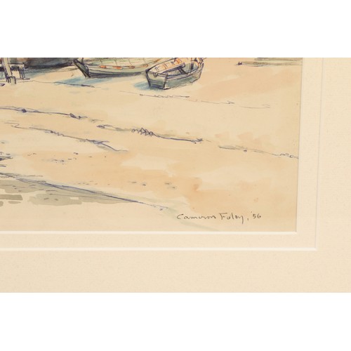 491 - George Cameron Foley (Scottish, Falkirk 1910- Duns 1992)Pair of gilt framed watercolours, both signe... 