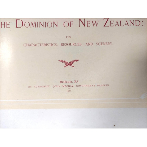 193 - MACKAY JOHN, Government Printer.  The Dominion of New Zealand, Its Characteristics, Resour... 