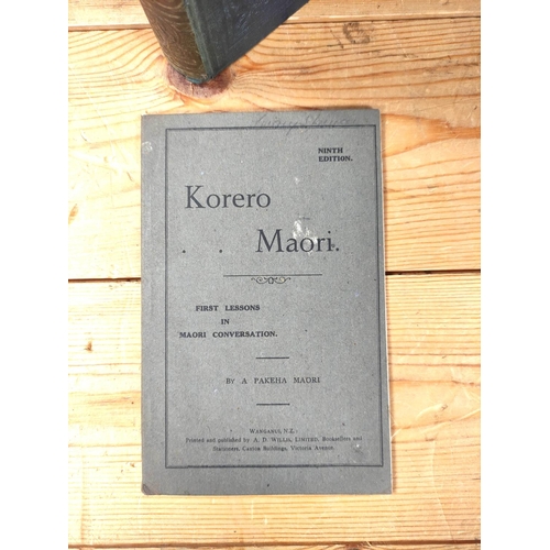 195 - WILLIAMS WILLIAM.  A Dictionary of the New Zealand Language & A Concise Grammar to Which is Adde... 
