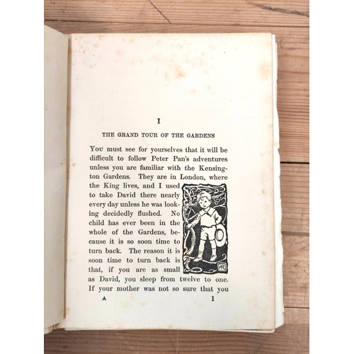 200 - RACKHAM ARTHUR (Illus).  Peter Pan in Kensington Gardens. Col. plates. Orig. green cloth gilt, 8