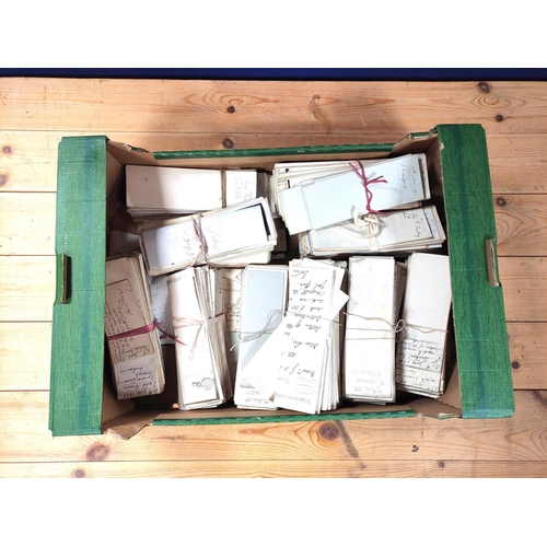 202 - Documents & Ephemera - Edinburgh.  1874-93. Correspondence bundles of business & client lett... 