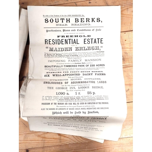 204 - Documents & Ephemera - Berkshire - Reading - Maiden Erlegh Estate.  Late 19th/early 20th century... 