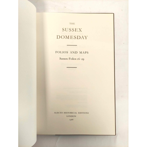 224 - Alecto Historical Editions.  Domesday Book. Studies, together with the two accompanying vo... 